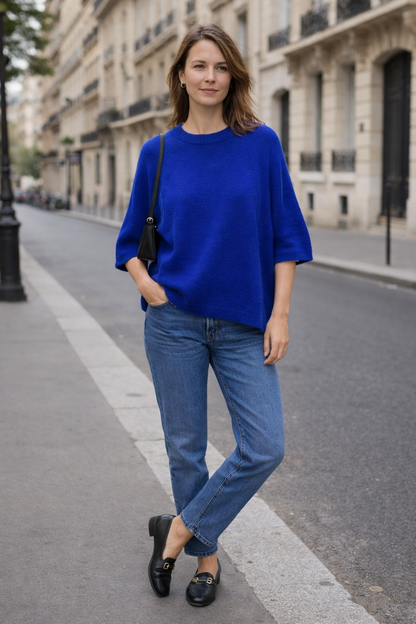 Pull Alpaga Col Rond