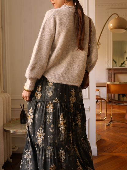 Pull Doux Col Montant