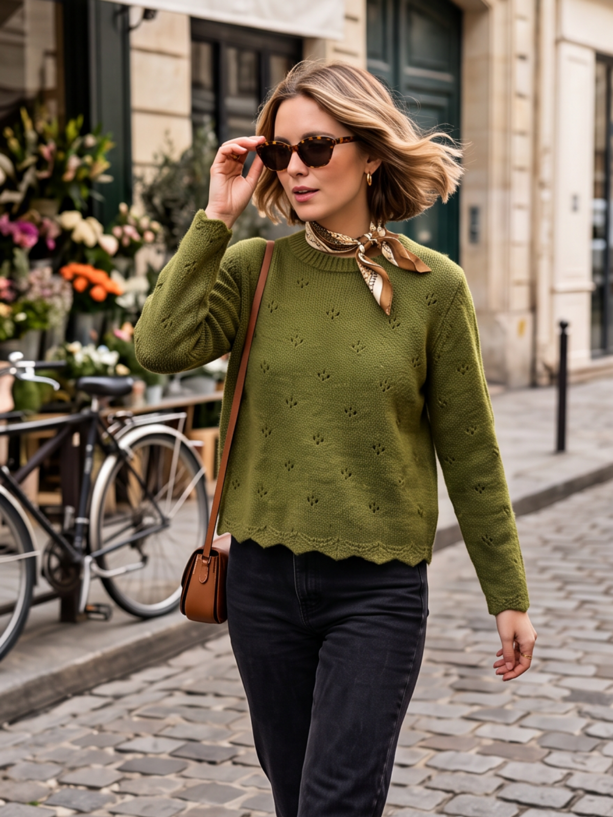 Pull Servane - Maille Pointelle