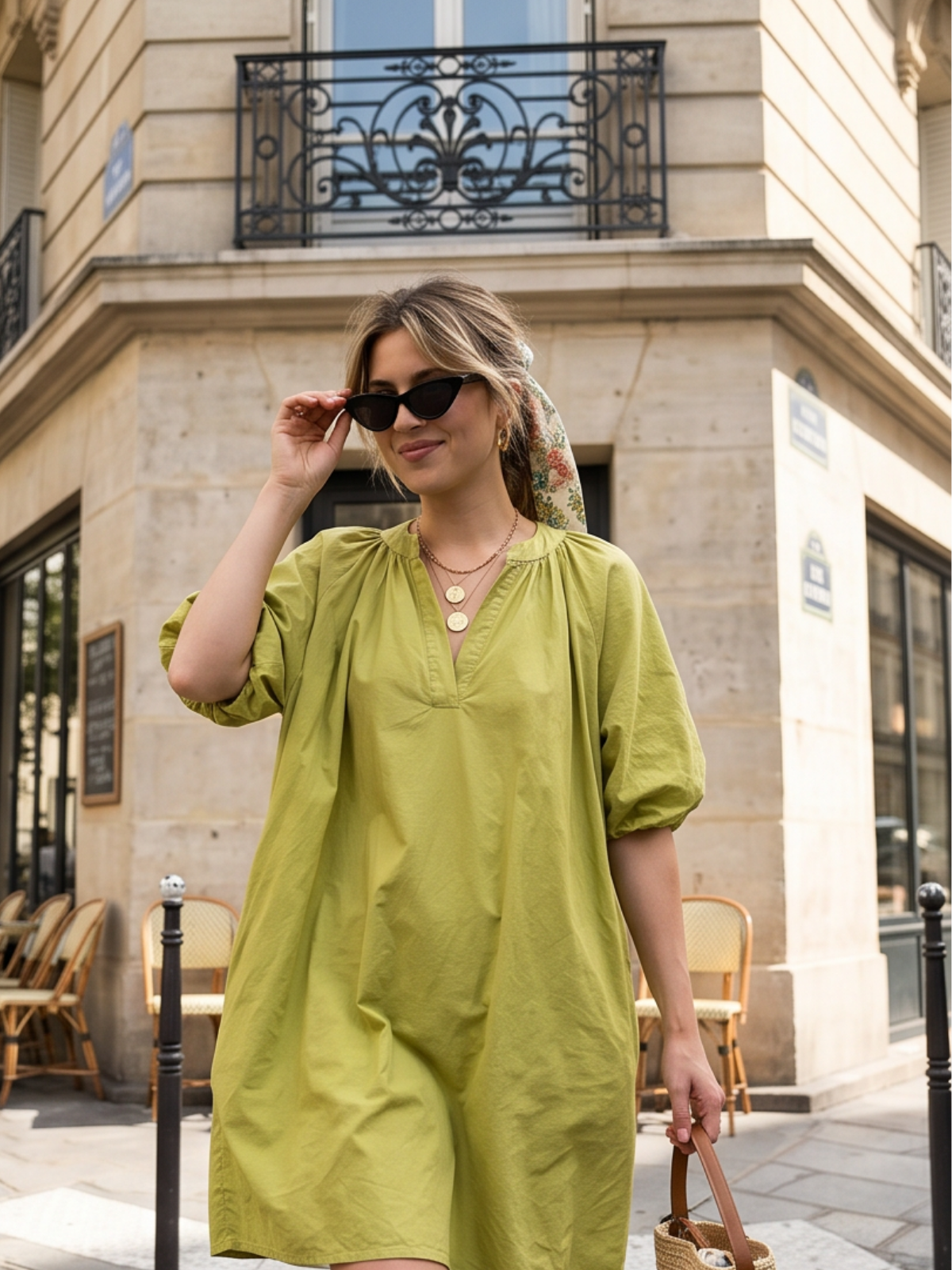Robe Inès - Ballon décontractée
