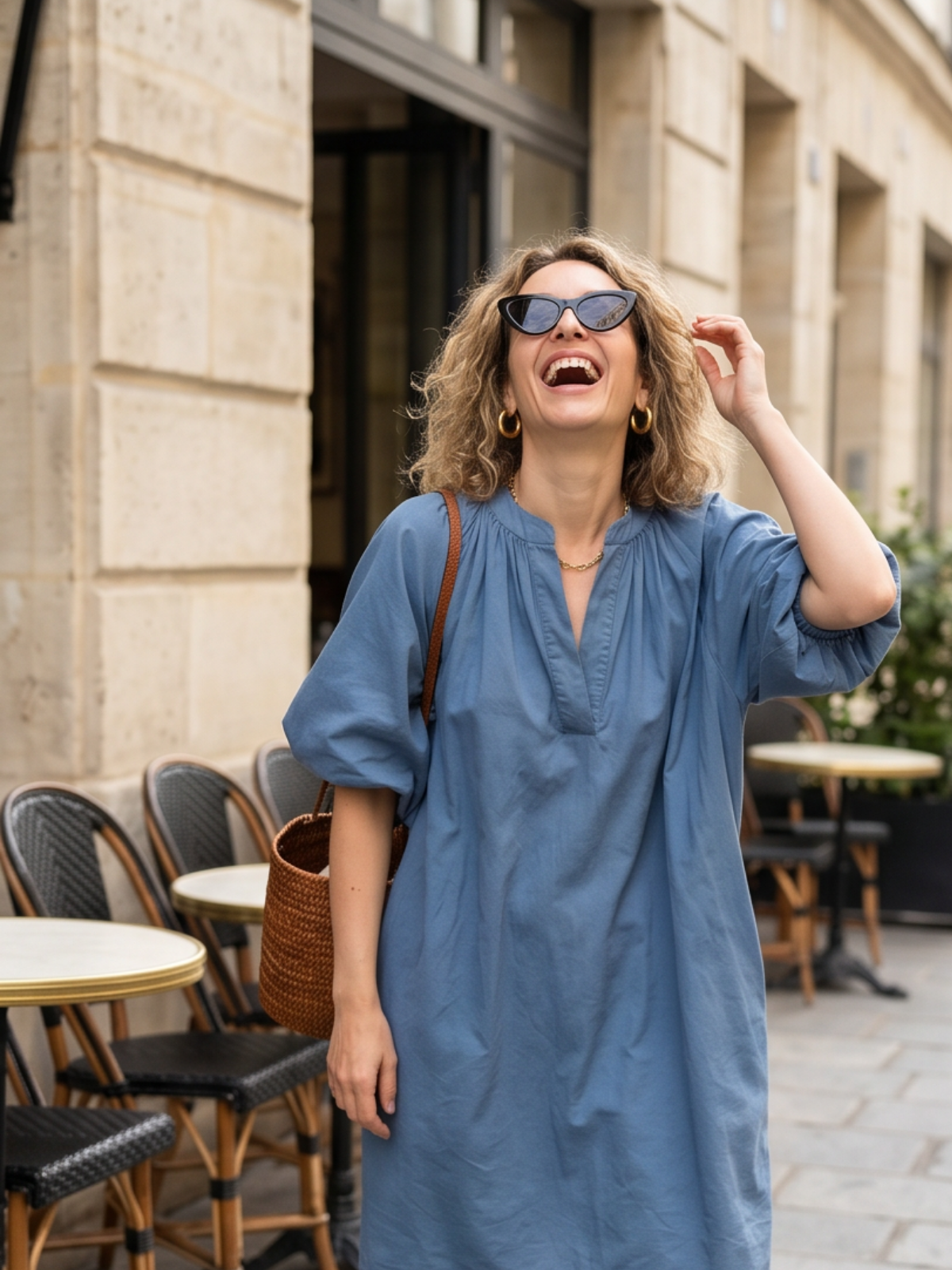 Robe Inès - Ballon décontractée