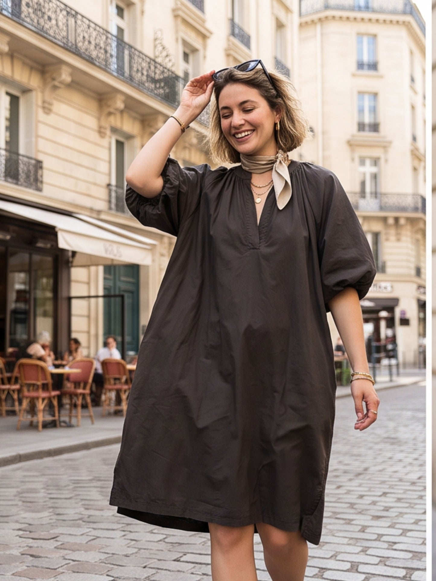 Robe Inès - Ballon décontractée Extra Large
