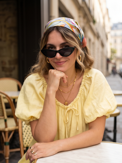 Robe Juliette - Lin Colorée