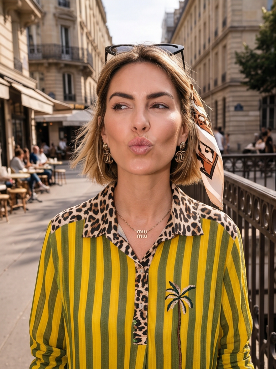 Robe Juliette - Rayures Multicolores