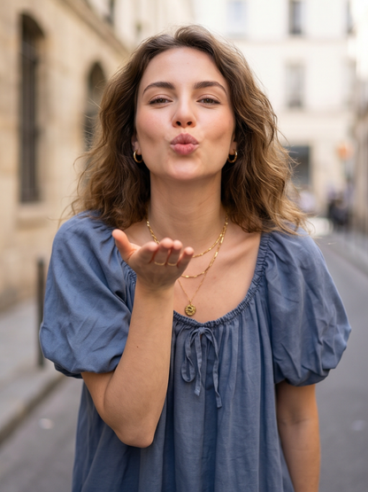 Robe Juliette - Lin Colorée
