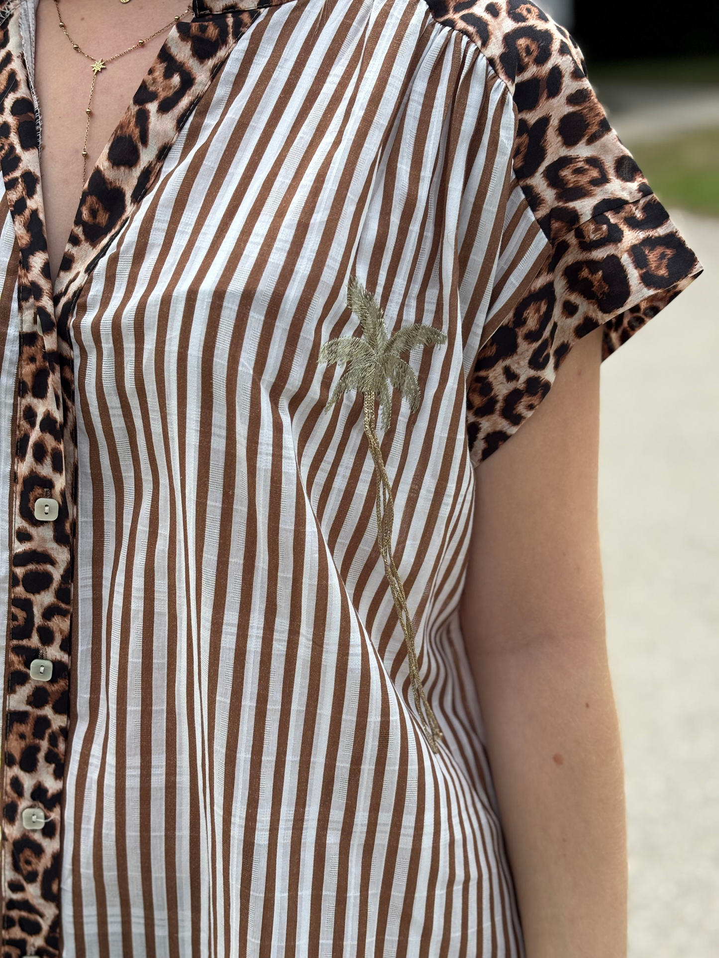 Robe Rayée Fantaisie