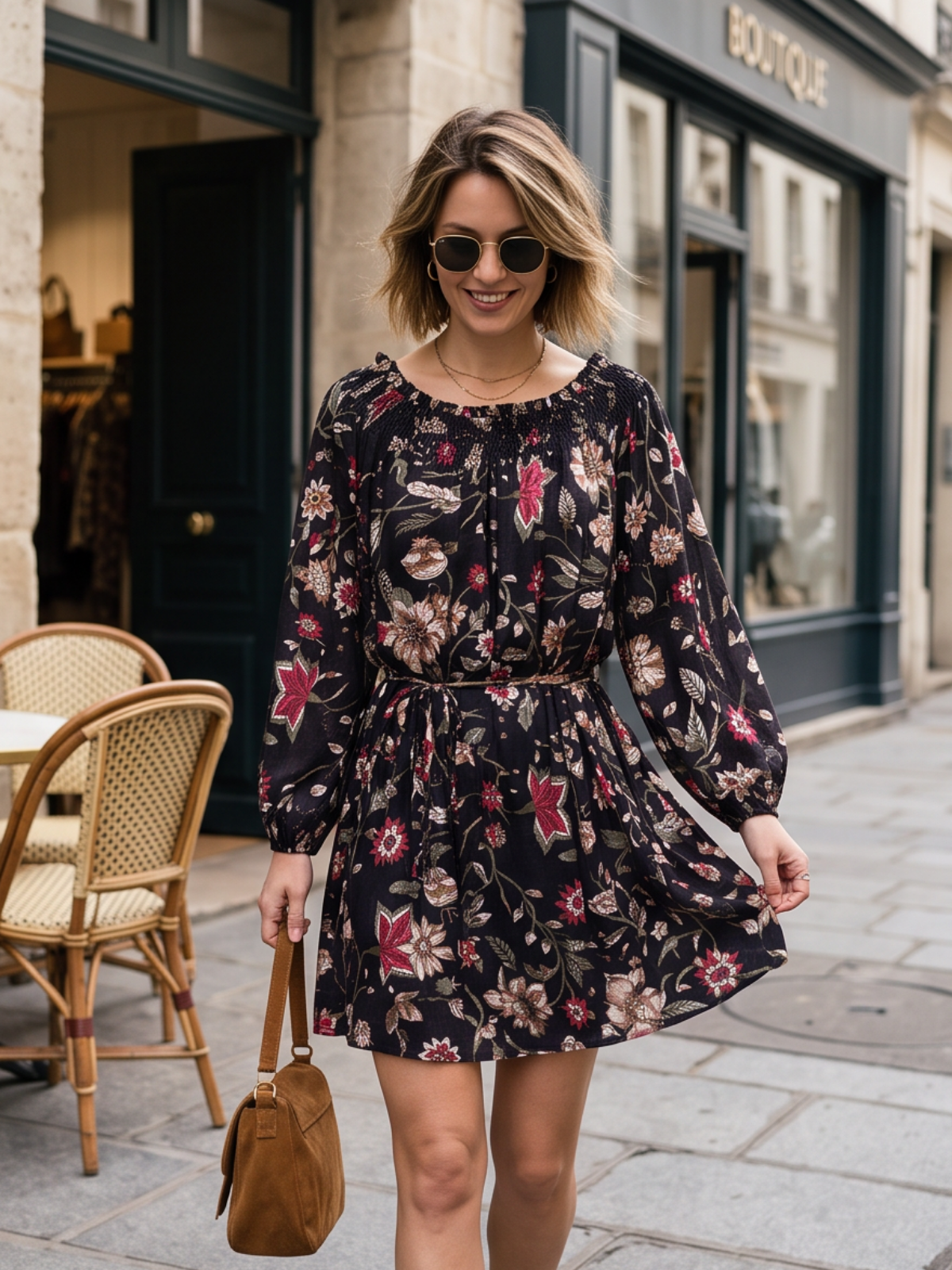 Robe Rosalie - Imprimé Fleuri