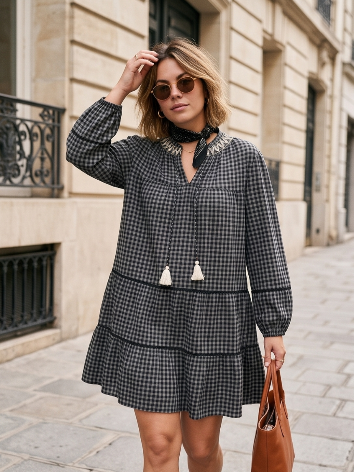 Robe Rosine - Vichy Coton