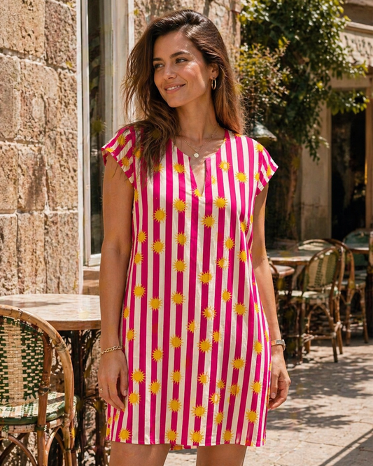 Robe Soleil Rayée