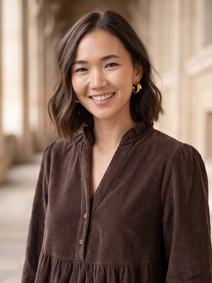 Robe Ysée - Velours Marron