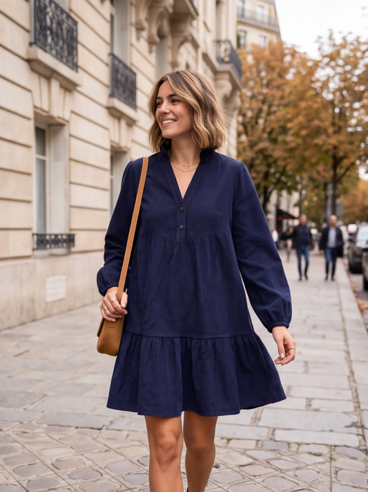 Robe Ysée - Velours Côtelé
