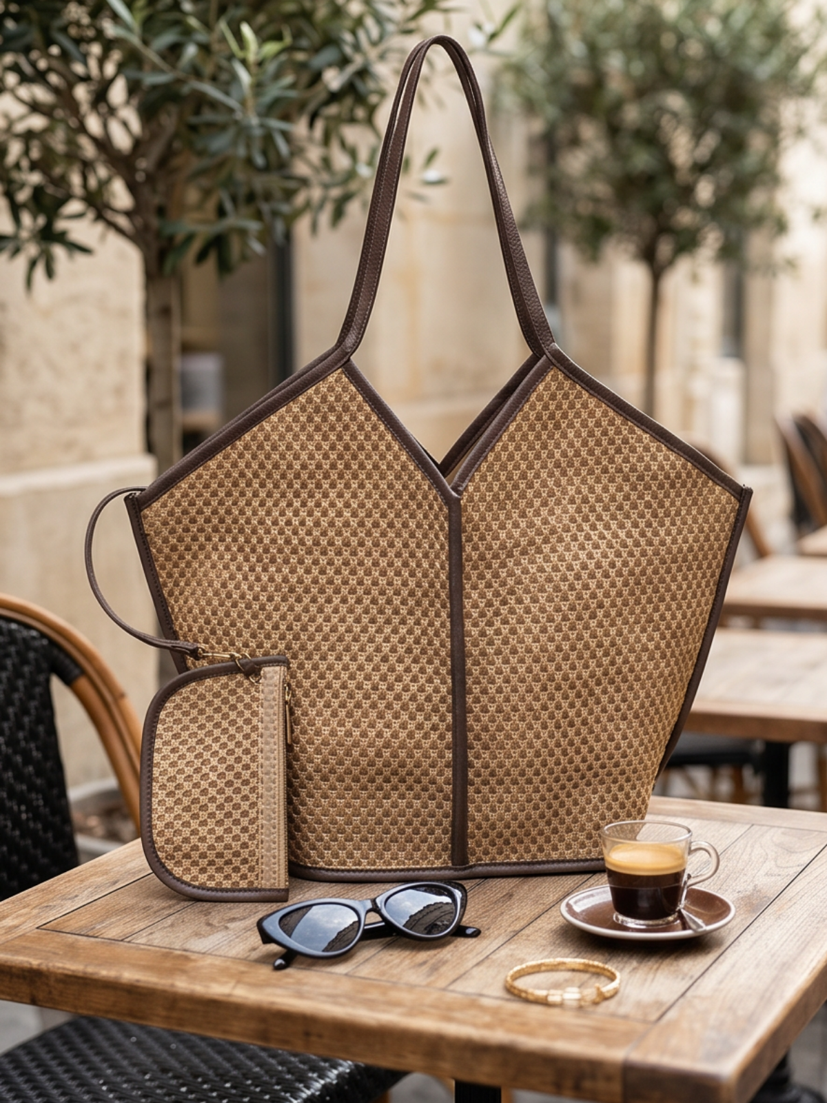 Sac Margot - Beige & Or