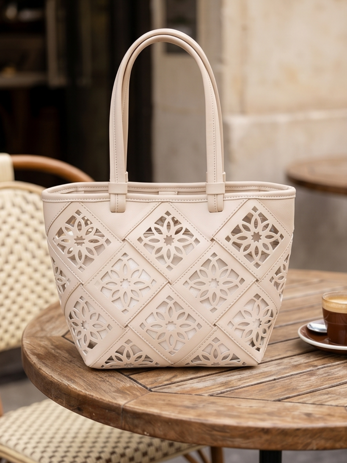 Sac Léonie - Beige & Jaune