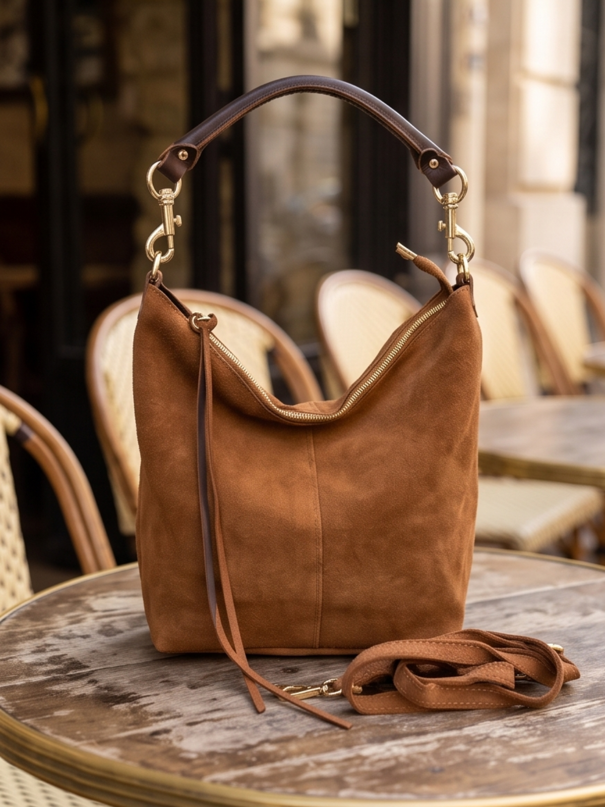 Sac Maud - Petit Seau Cuir