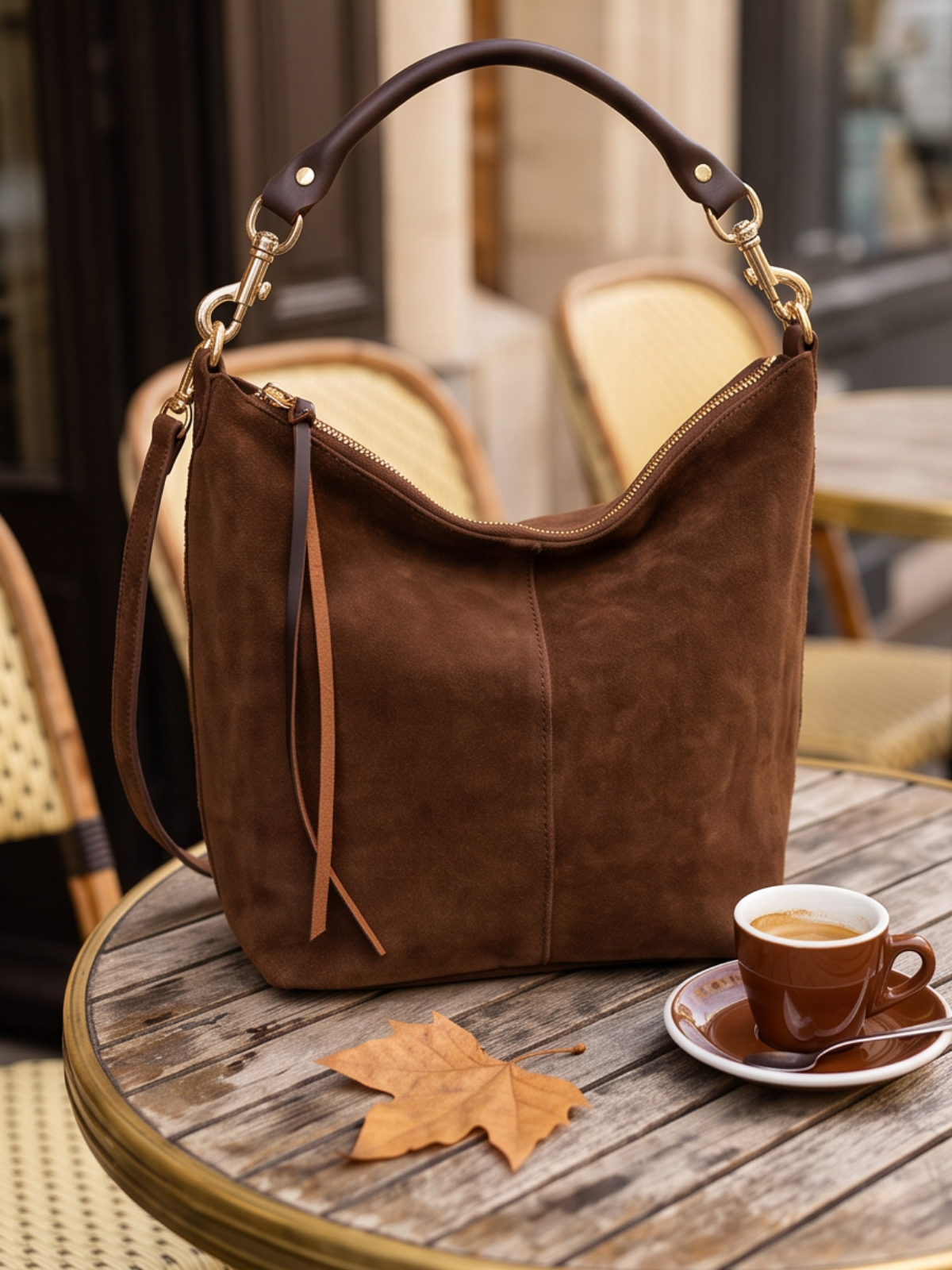 Sac Maud - Petit Seau Cuir