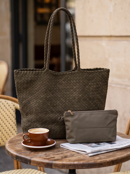 Sac Zélia - Cabas Suédine