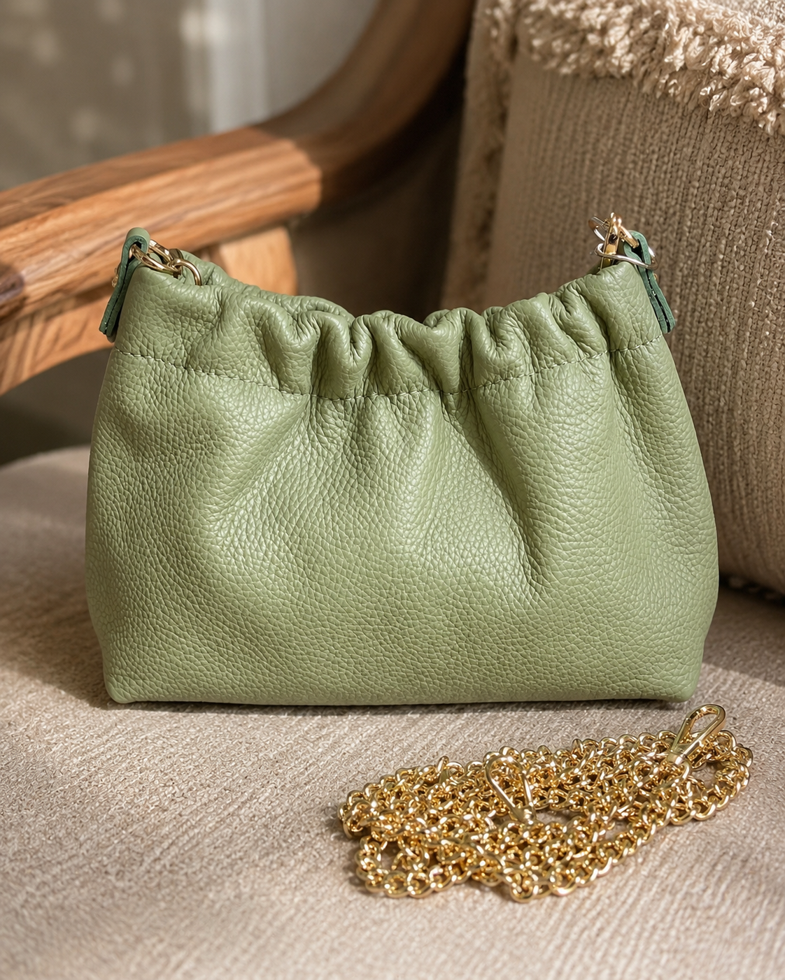 Sac Mini Format Cuir Grainé