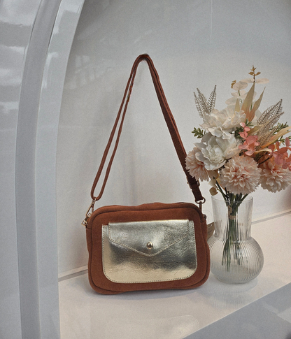 Sac Cuir Métallisé