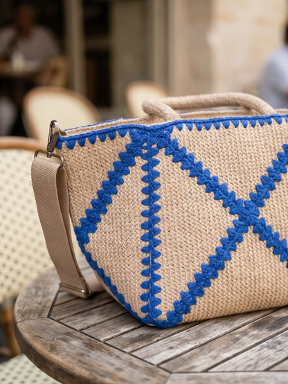 Sac Jute Coloré