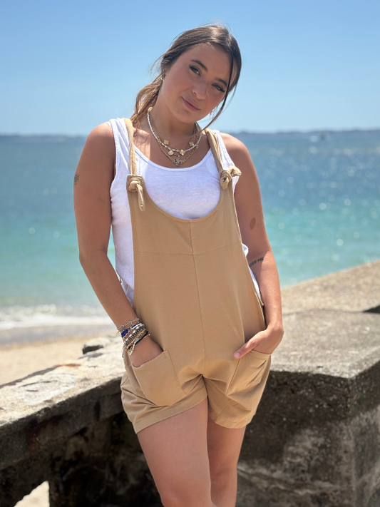 Ensemble Léger en Coton camel