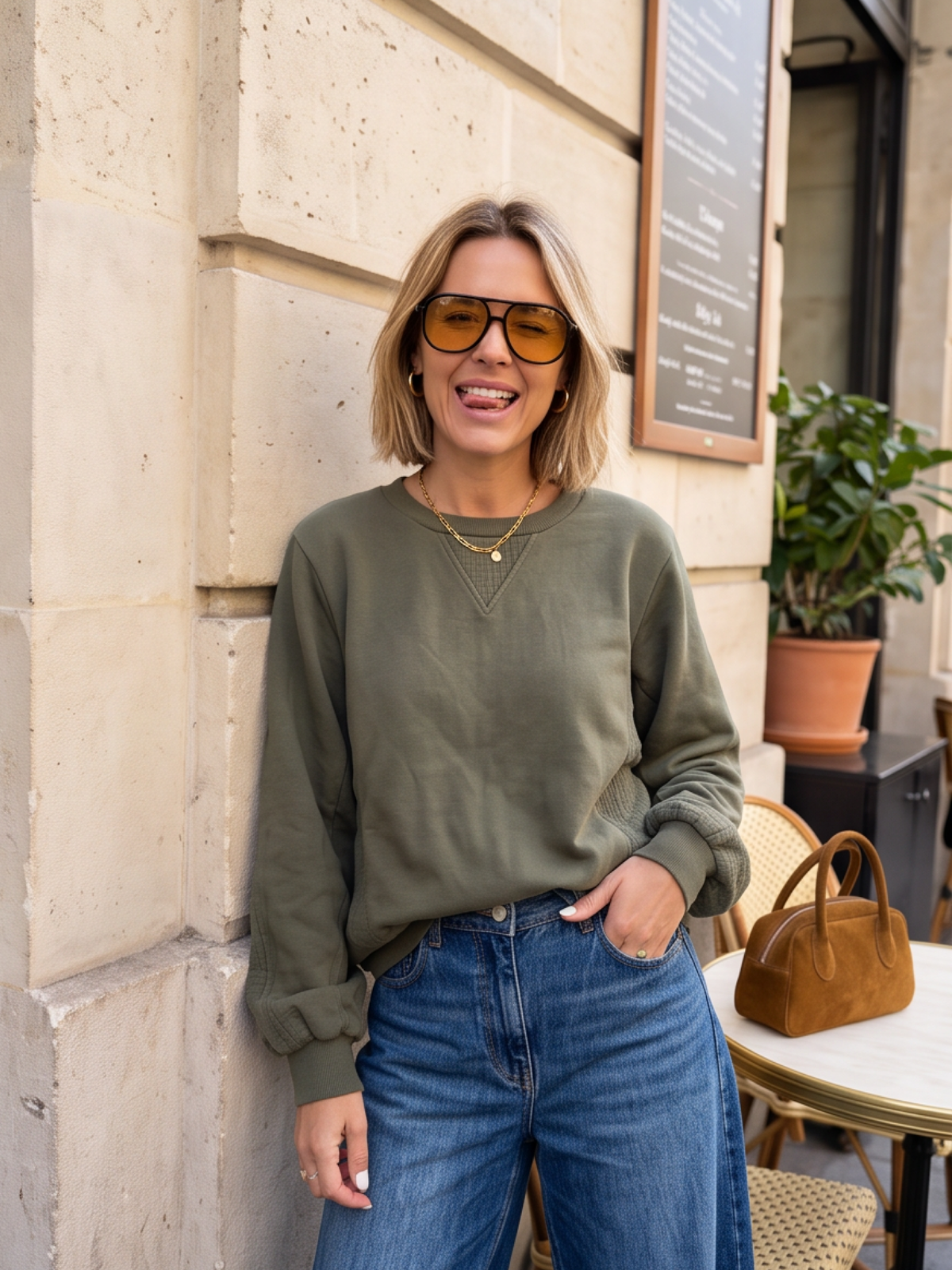 Sweat Lucienne - Oversize Coton
