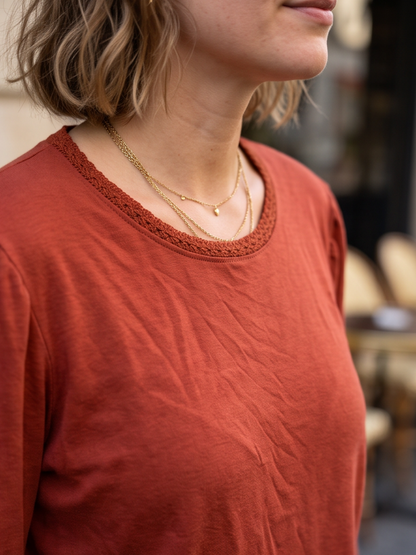 T-shirt Lucile - Manches Longues
