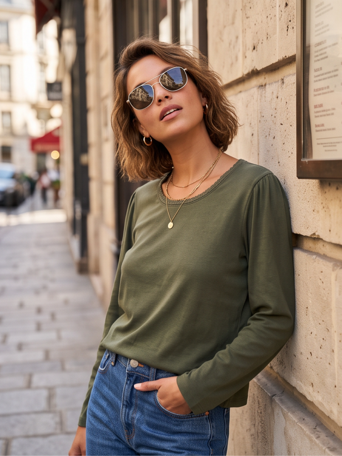 T-shirt Lucile - Manches Longues