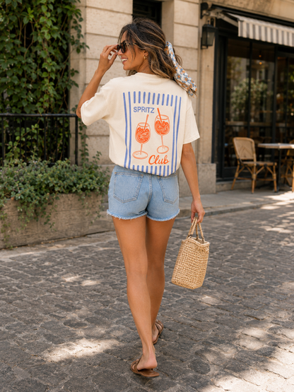 T-shirt Spritz Club Jaune