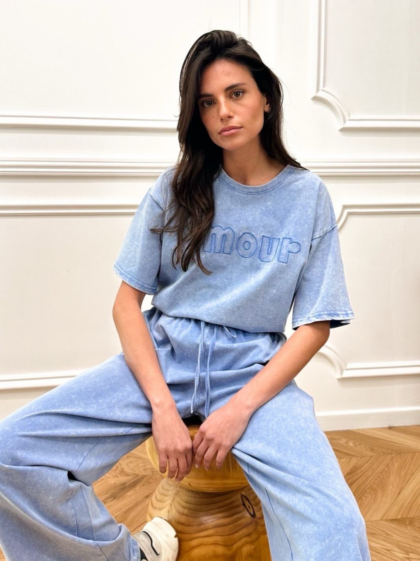 Tee-shirt Amour Délavé