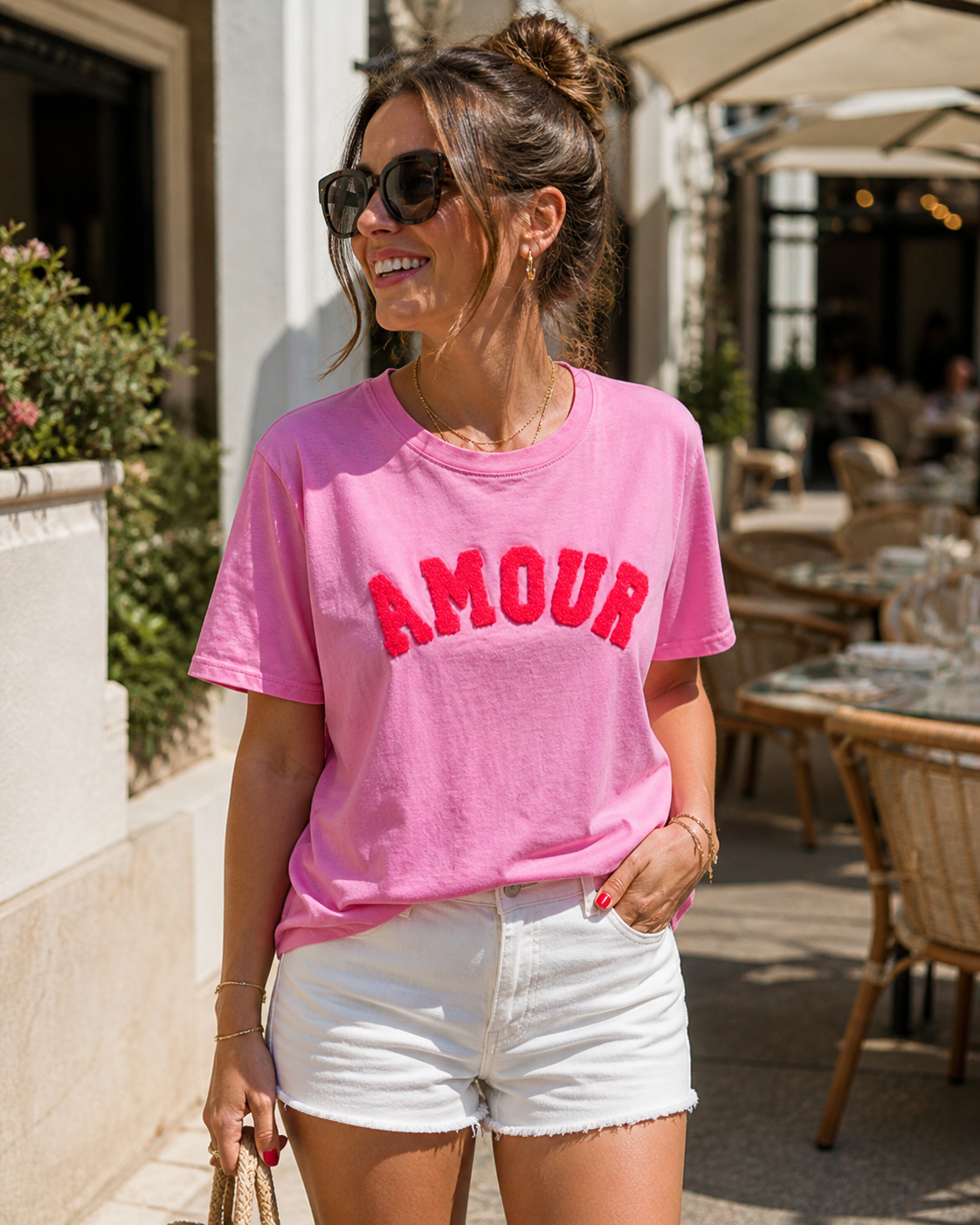 Tee-shirt Amour Femme