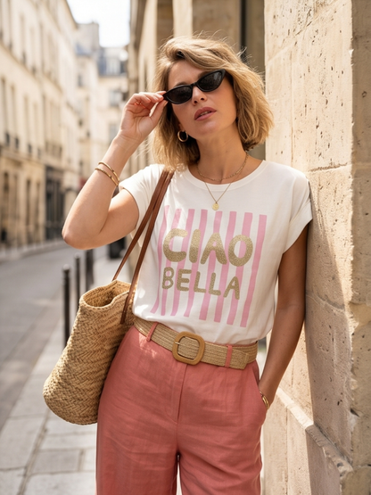 Tee-shirt Ciao Bella