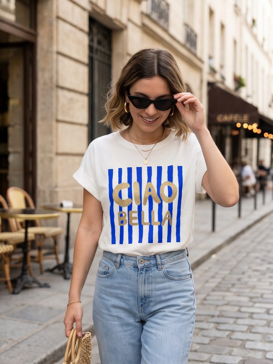 Tee-shirt Ciao Bella