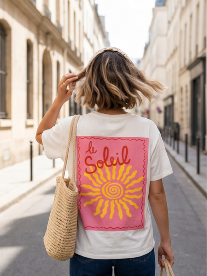 Tee-shirt Clara - Soleil Corail