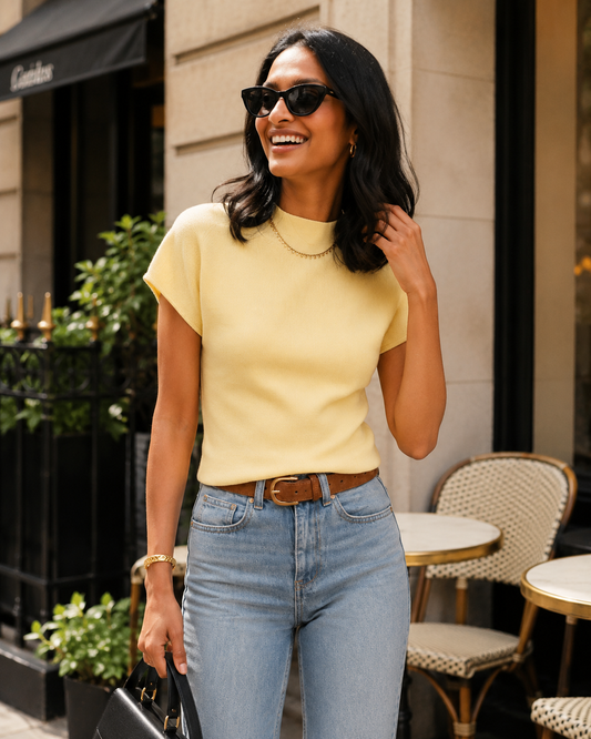 Tee-shirt Col Montant