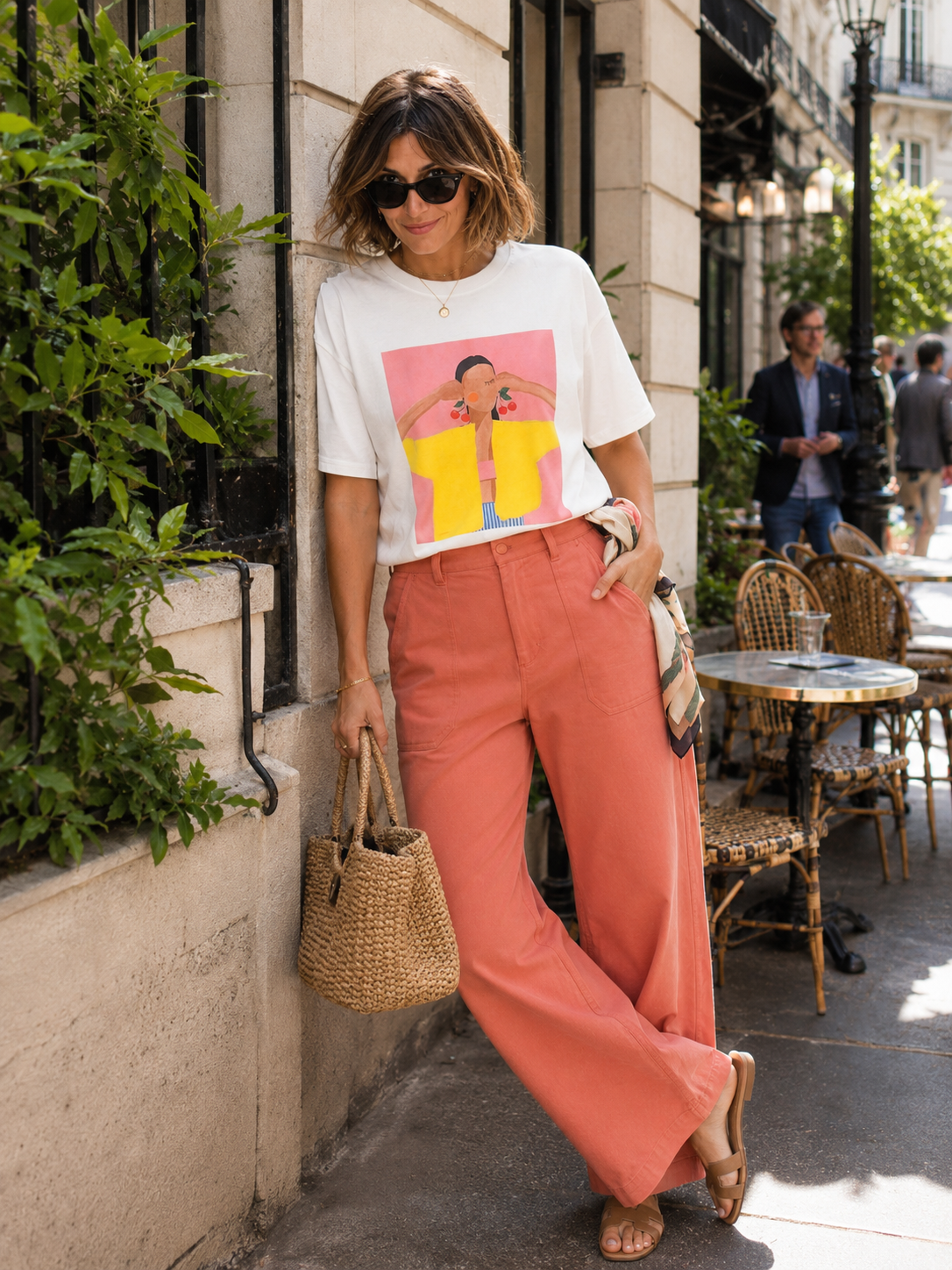Tee-shirt Illustration Femme
