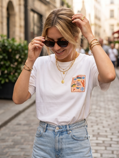 Tee-shirt Valentina - Motif Dolce Vita