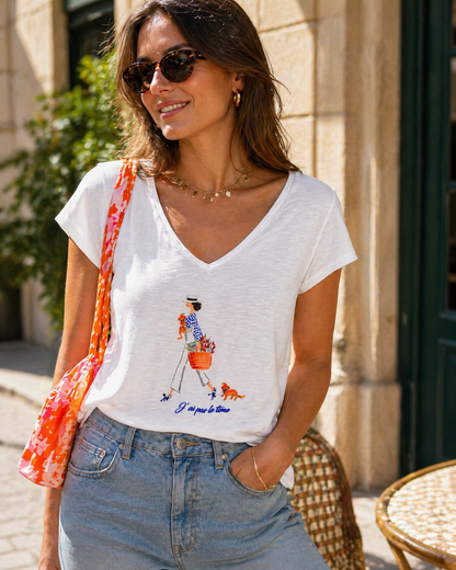 Tee-shirt "J'ai pas le time"