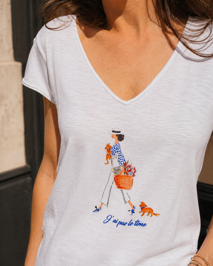 Tee-shirt "J'ai pas le time"
