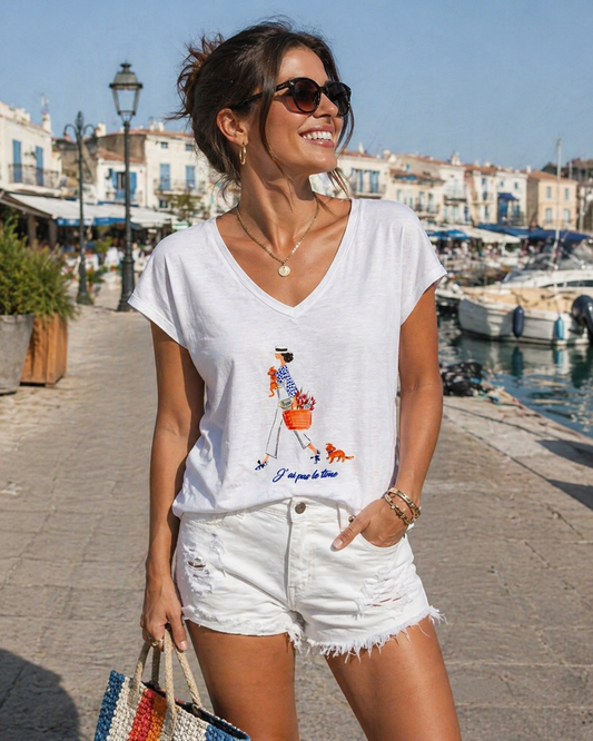 Tee-shirt "J'ai pas le time"