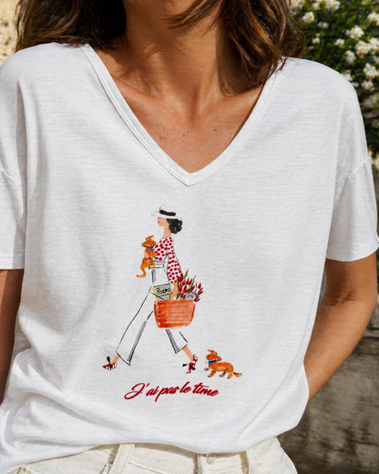 Tee-shirt "J'ai pas le time"
