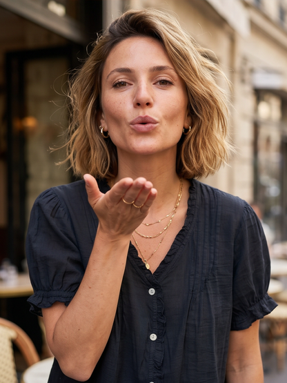 Top Chloé - Voile de Coton