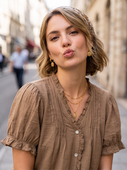Top Chloé - Voile de Coton