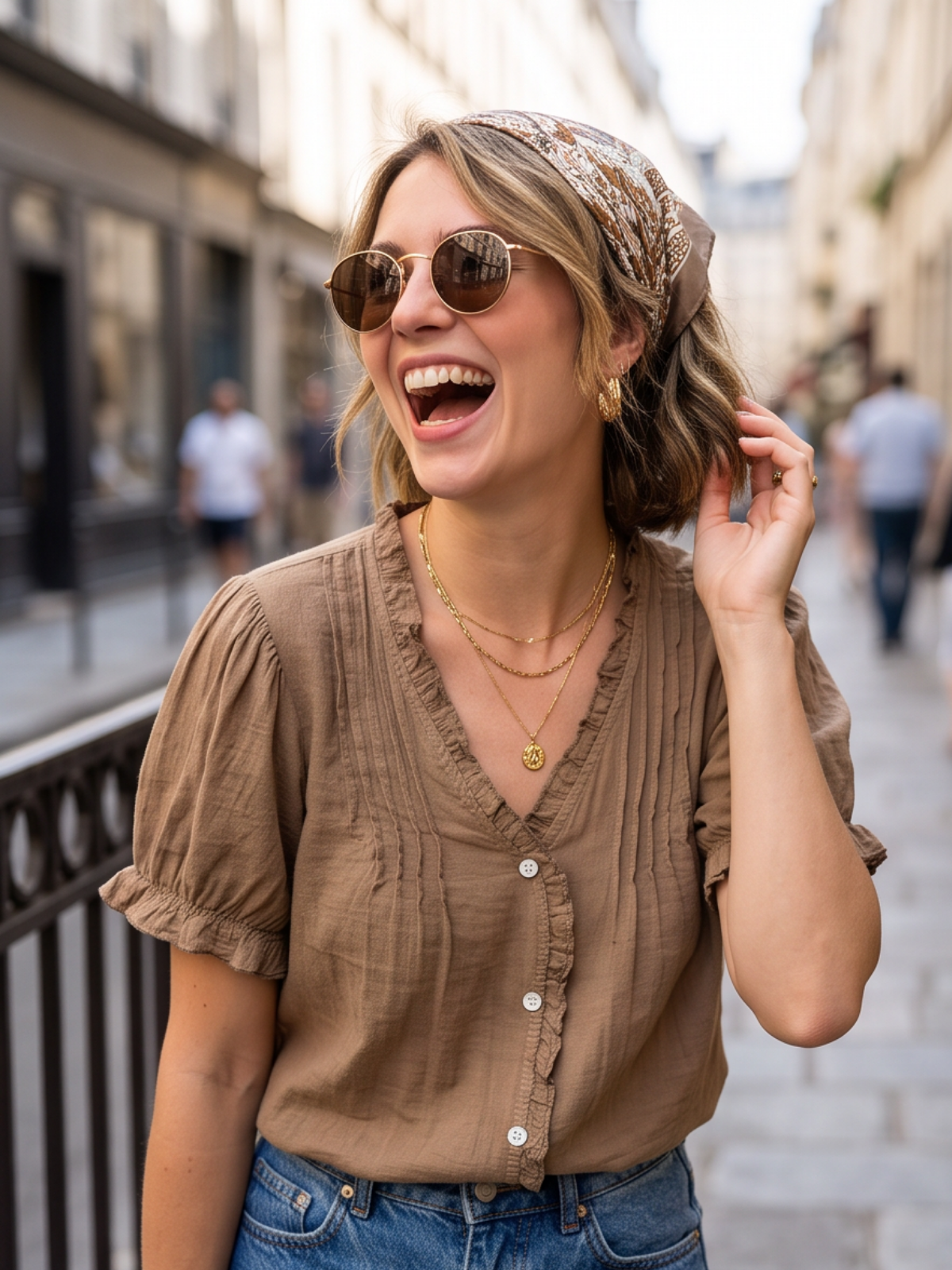 Top Chloé - Voile de Coton