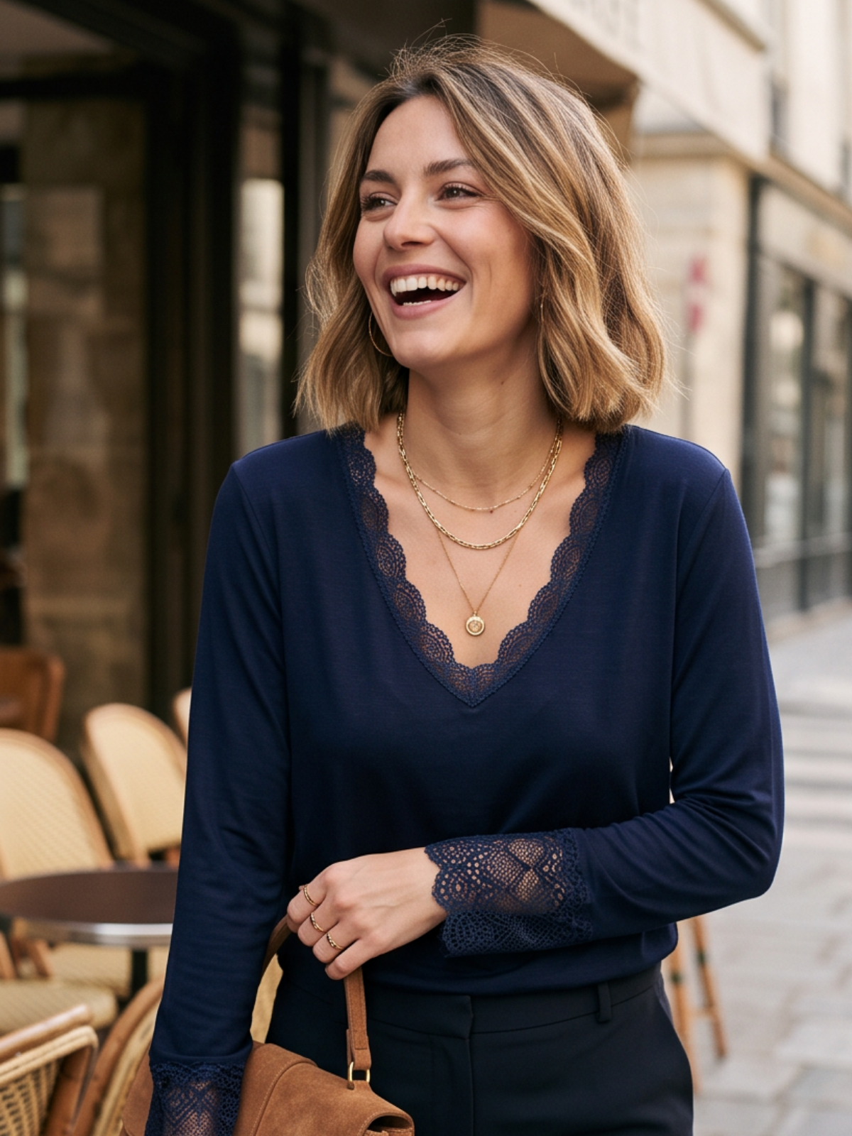 Top Lucie - Dentelle Précieuse