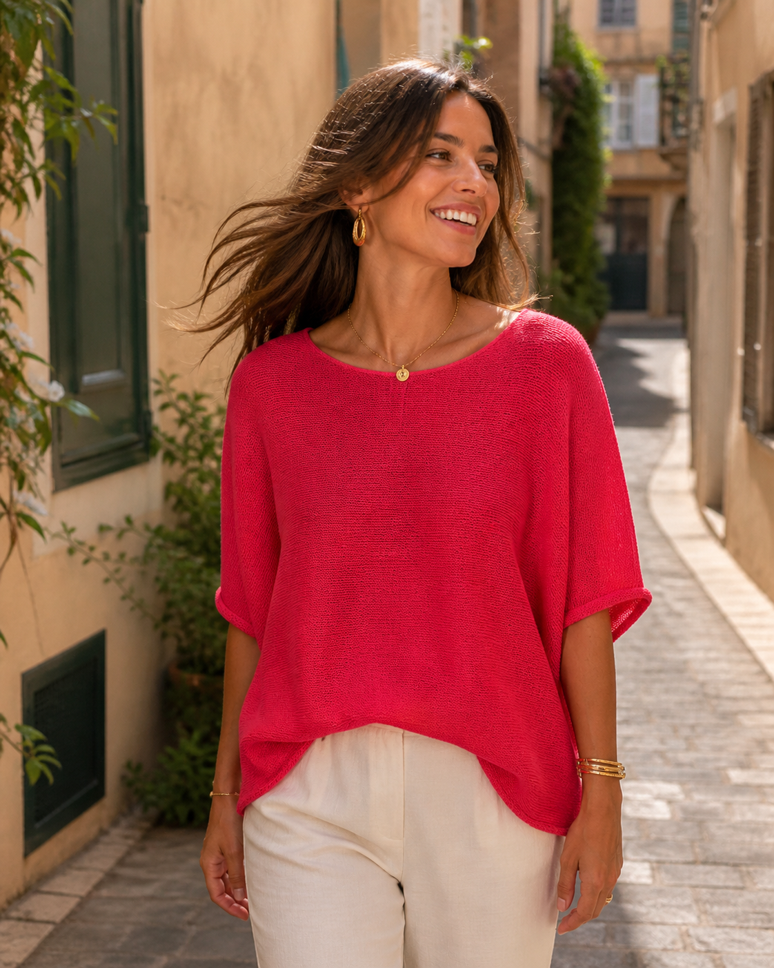 Top Maille Coloré