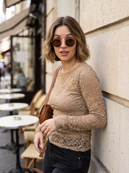 Top Yvonne - Dentelle Extensible