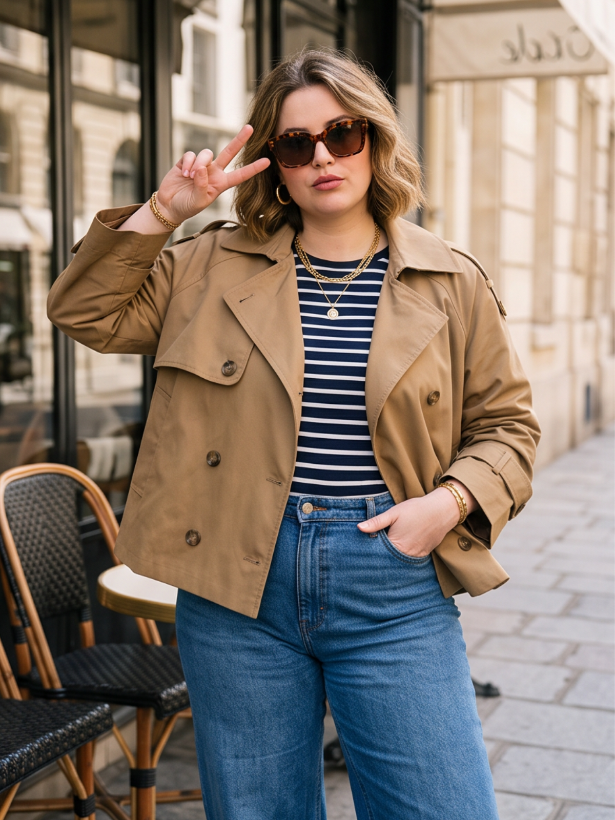 Trench Bertille Grande Taille