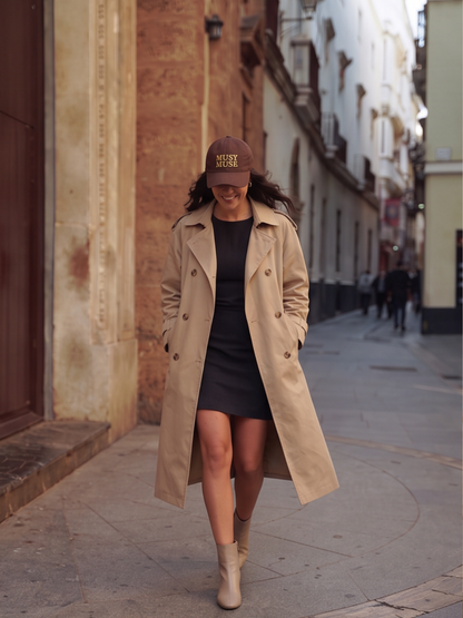 Trench Melvina - Dos Croisé Beige