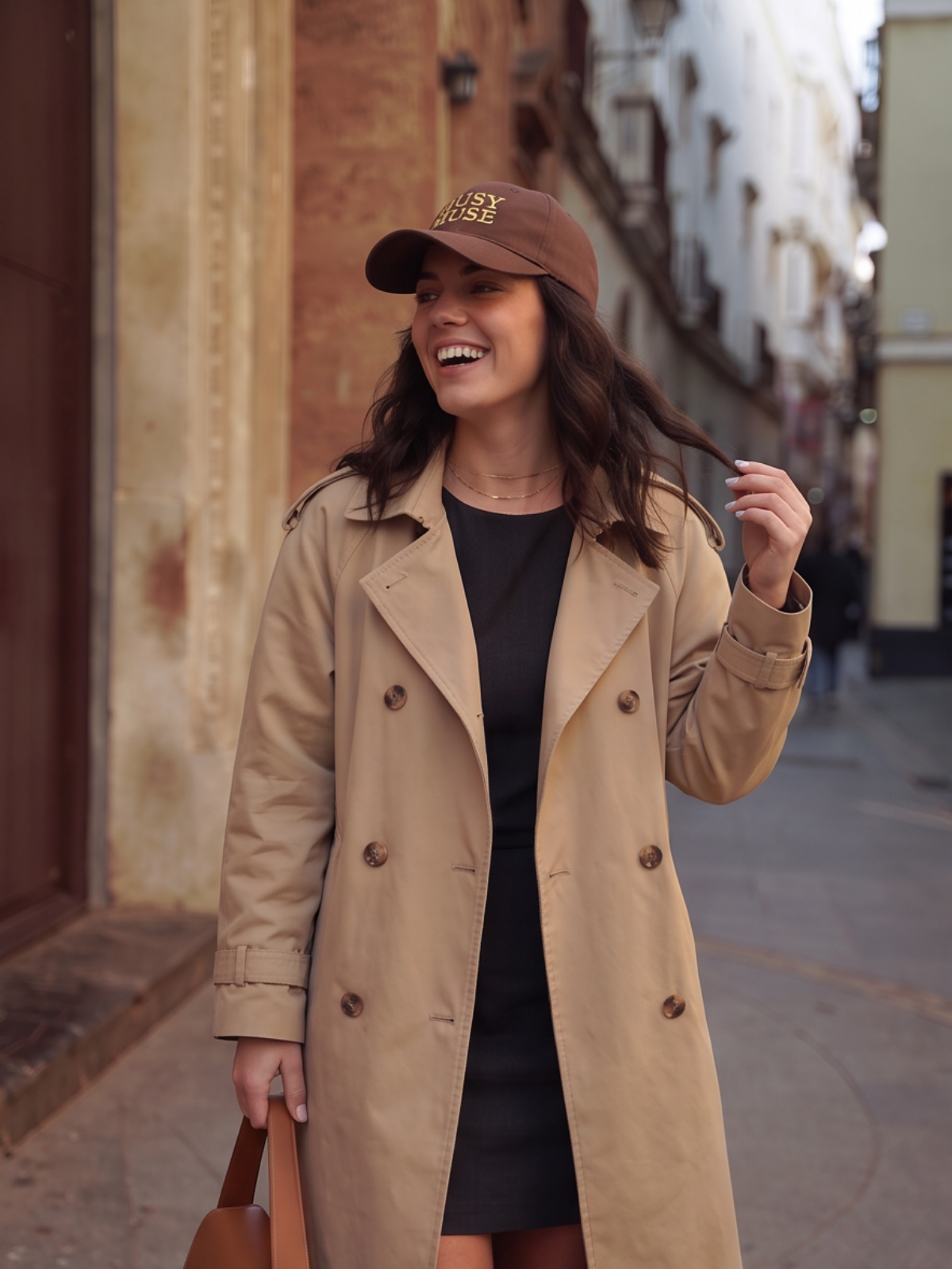 Trench Melvina - Dos Croisé Beige