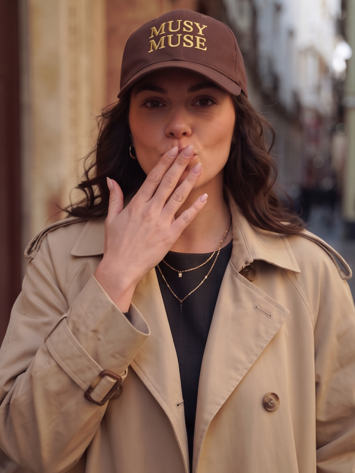 Trench Melvina - Dos Croisé Beige